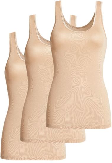 conta Damen Achselhemd Ton 3-er Pack
