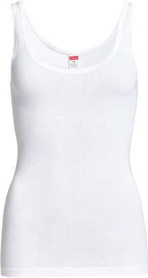 conta Damen Achselhemd weiß 3-er Pack