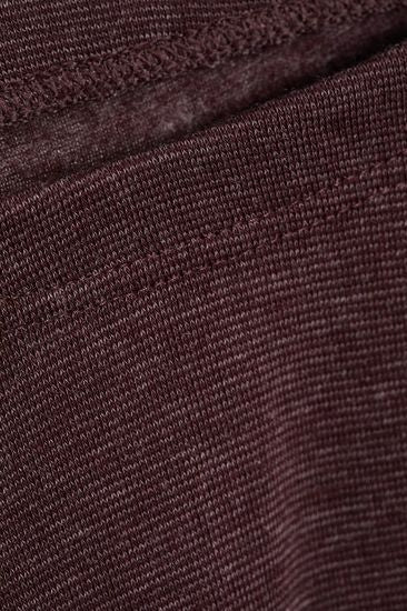 conta Damen Hose lang burgund geringelt 1-er Pack