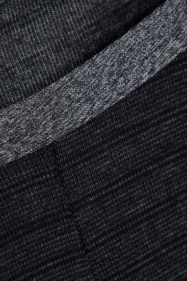 conta Damen Hose Lang schwarz geringelt 1-er Pack