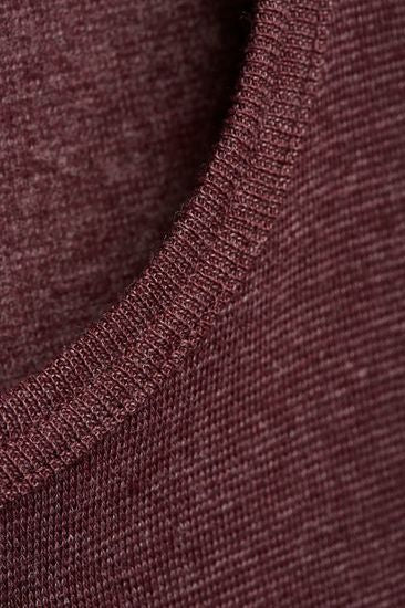 conta Damen Shirt 1/4 Arm burgund geringelt 1-er Pack