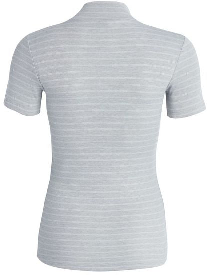 conta Damen Shirt 1/4 Arm mit Stehkragen sterling geringelt 1-er Pack