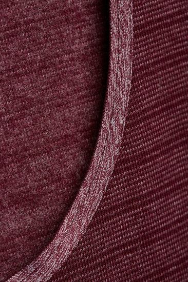 conta Damen Shirt ohne Arm bordeaux geringelt 1-er Pack