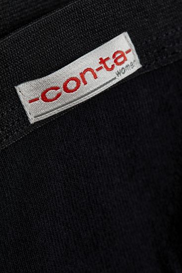 conta Damen Sportslip Schwarz 3-er Pack
