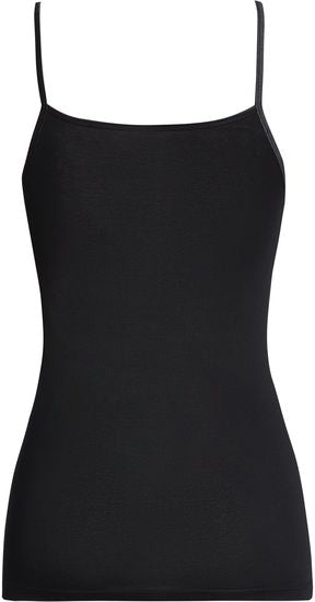 conta Damen Trägerhemd Schwarz 3-er Pack