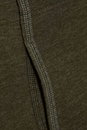 conta Herren Hose 3/4 Lang mit Eingriff oliv geringelt 1-er Pack