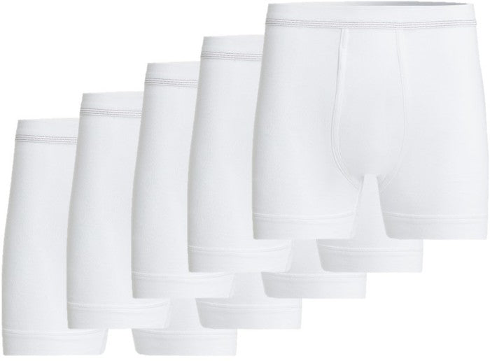 conta Herren Hose kurz mit Eingriff weiß 5-er Pack