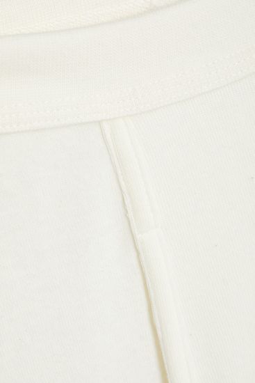 conta Herren Hose lang mit Eingriff, Doppelsitz wollweiß 1-er Pack