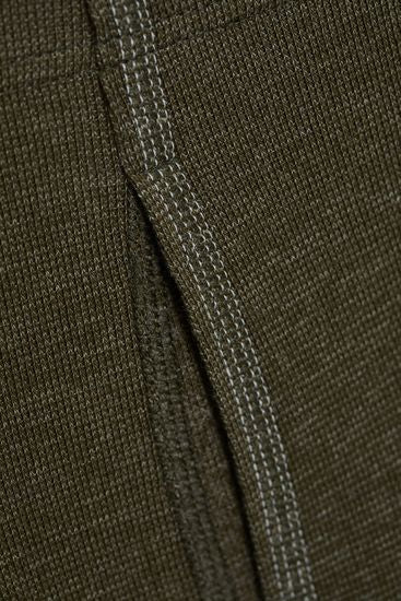 conta Herren Hose lang mit Eingriff oliv geringelt 1-er Pack