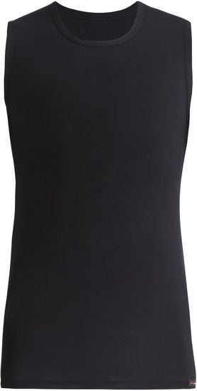conta Herren Shirt ohne Arm Schwarz 1-er Pack
