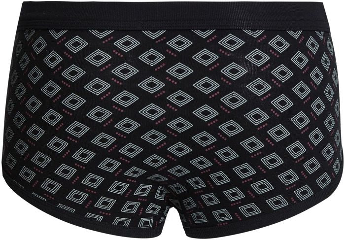 conta Herren Slip mit Eingriff Druck schwarz 5-er Pack