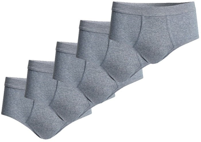 conta Herren Slip mit Eingriff Jeansblau 5-er Pack