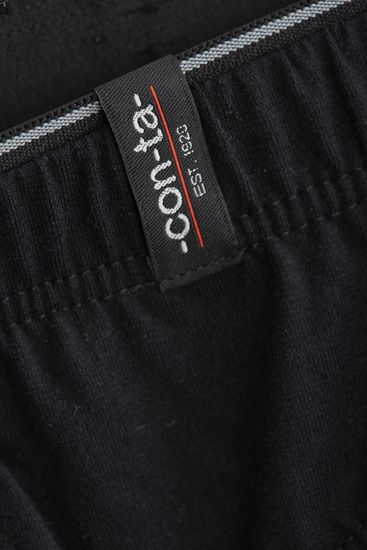 conta Herren SportSlip Schwarz 1-er Pack