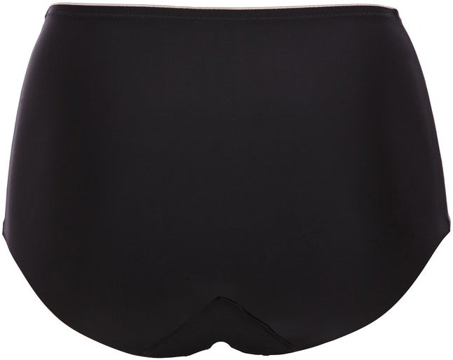 Conturelle High-Waist-Panty Pure Feeling, schwarz