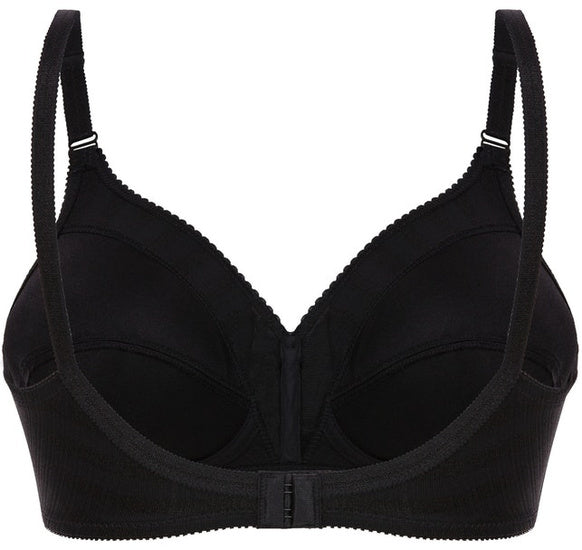 Felina Weftloc BH ohne Bügel Schwarz