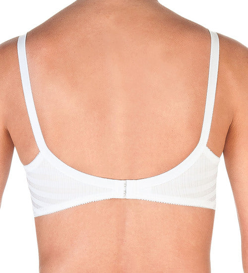 Felina Weftloc BH ohne Bügel Weiß