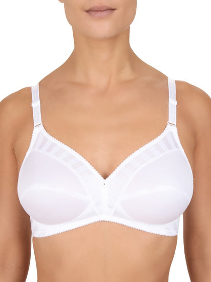 Felina Weftloc BH ohne Bügel Weiß