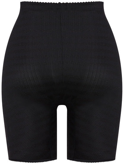 Felina Weftloc Panty lang Schwarz