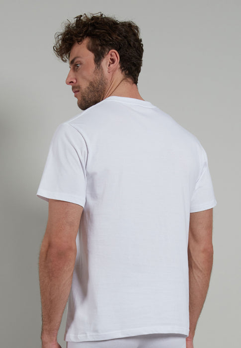 GÖTZBURG Shirt, 1/2, Rundhals 2er Pack weiss