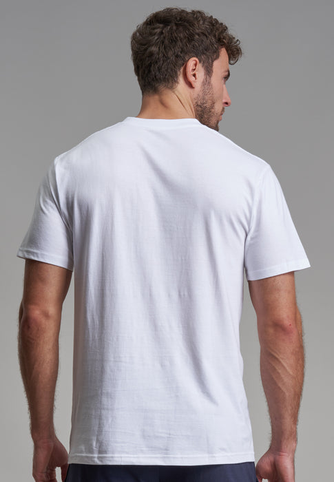 GÖTZBURG Shirt, 1/2, V-Ausschnitt 2er Pack weiss