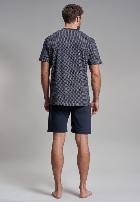 GÖTZBURG Shorty, V-Ausschnitt Navy
