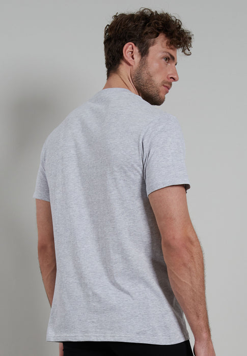GÖTZBURG Shirt, 1/2, Rundhals 2er Pack grau-mittel-melange