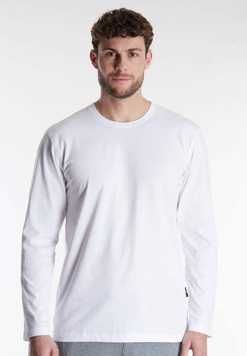GÖTZBURG Shirt 1/1, Rundhals, 2er Pack weiß-hell-uni