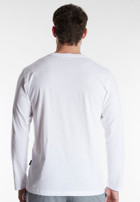GÖTZBURG Shirt 1/1, Rundhals, 2er Pack weiß-hell-uni