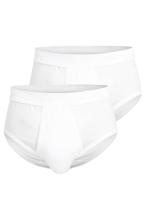GÖTZBURG Slip, Eingriff 2er Pack weiss