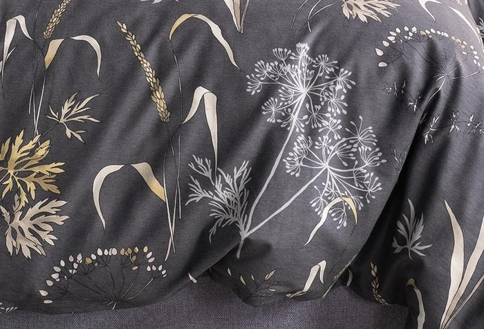 irisette Edel-Feinbiber Bettwäsche Set Koala 8425 grau