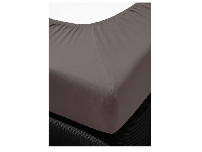 irisette Fein-Biber Spannbetttuch Merkur 0006 graphit