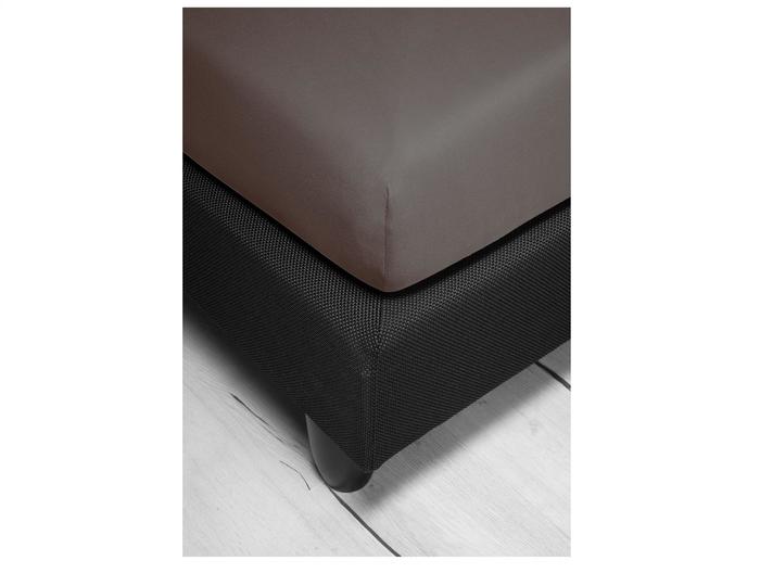 irisette Fein-Biber Spannbetttuch Merkur 0006 graphit