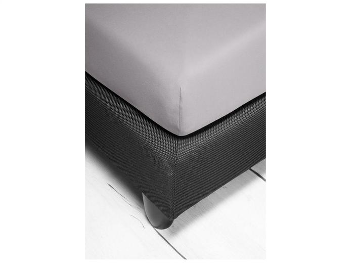 irisette Frottier-Stretch Spannbetttuch Orion 0009, silber