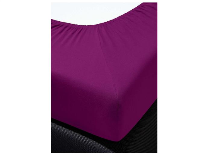 irisette Frottier-Stretch Spannbetttuch Orion 0009 berry