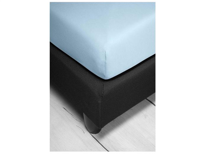 irisette Frottier-Stretch Spannbetttuch Orion 0009 bleu