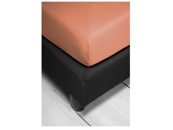 irisette Frottier-Stretch Spannbetttuch Orion 0009 kupfer