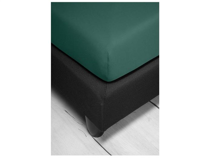 irisette Kuschel-Jersey Spannbetttuch Vesuv 0012 grün