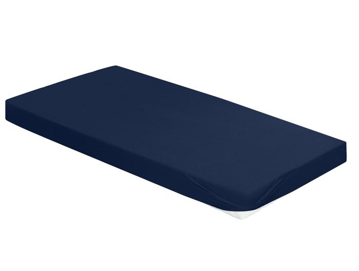 irisette Kuschel-Jersey Spannbetttuch Vesuv 0012 jeans