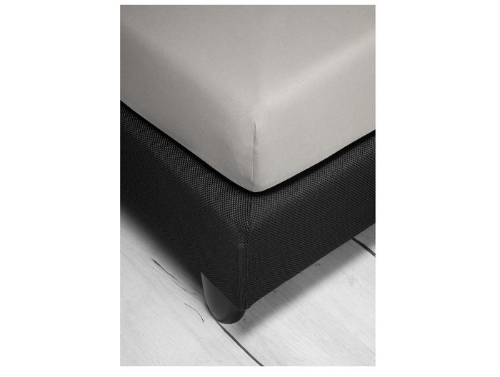 irisette Kuschel-Jersey Spannbetttuch Vesuv 0012 silber