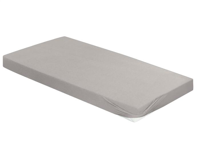 irisette Kuschel-Jersey Spannbetttuch Vesuv 0012 silber