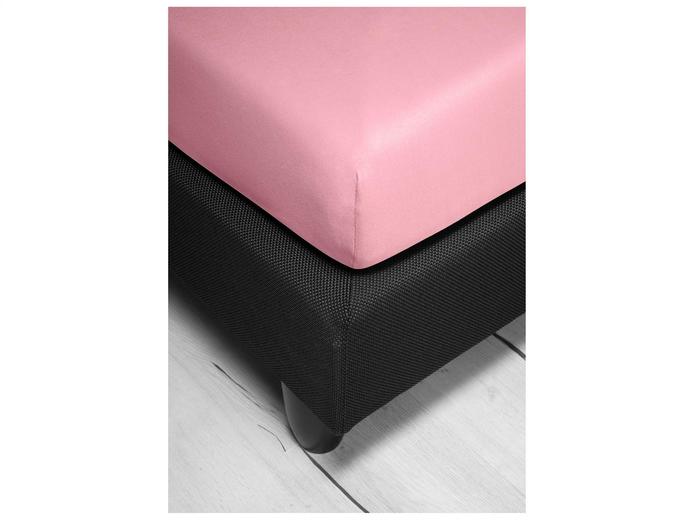 irisette Kuschel-Jersey Spannbetttuch Vesuv 0012 rosa