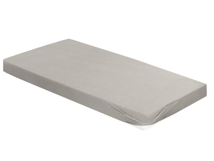 irisette Kuschel-Jersey Spannbetttuch Vesuv 0012 taupe