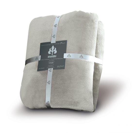 irisette Kuscheldecke uni Decken Relax 8900 schief