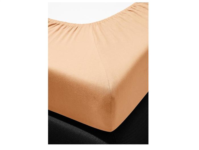 irisette Mako-Jersey Spannbetttuch Jupiter 0008 apricot