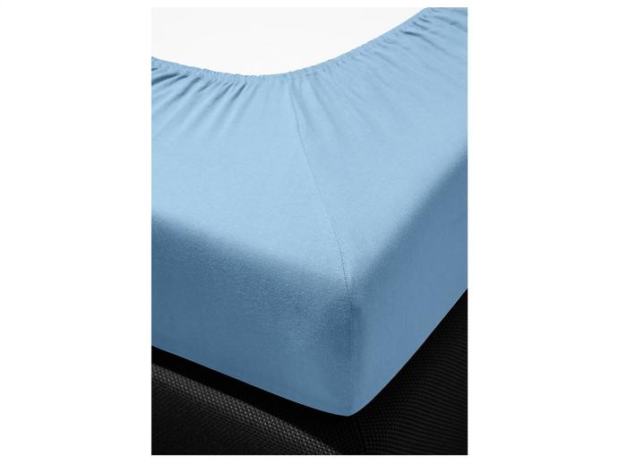 irisette Mako-Jersey Spannbetttuch Jupiter 0008 dkl-blau