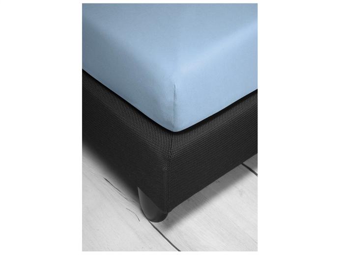 irisette Mako-Jersey Spannbetttuch Jupiter 0008 dkl-blau