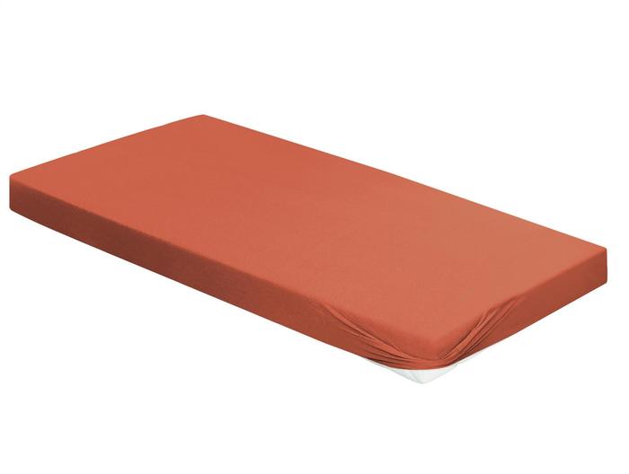 irisette Mako-Jersey Spannbetttuch Jupiter 0008 kupfer