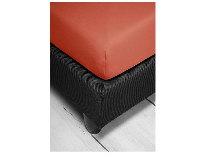 irisette Mako-Jersey Spannbetttuch Jupiter 0008 kupfer