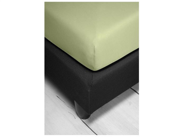 irisette Mako-Jersey Spannbetttuch Jupiter 0008 lind