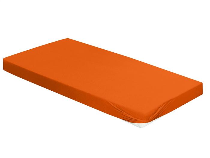 irisette Mako-Jersey Spannbetttuch Jupiter 0008 orange